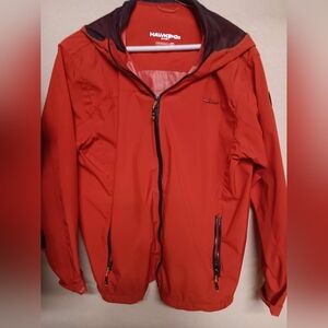 Hawke & Co Men's Vibrant Orange Windbreaker